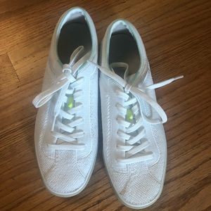 Rothy’s White Terry Cloth sneaker